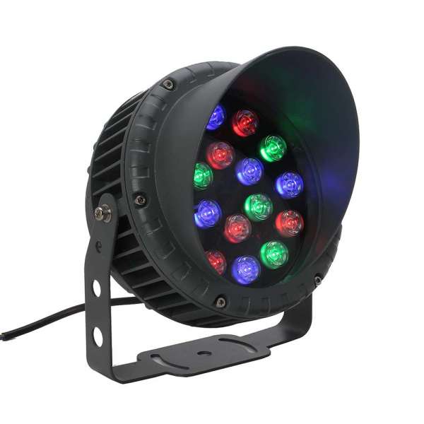 DMX or Wireless IR Control 6W 12W 18W 36W Outdoor LED RGB Spot FLood Light